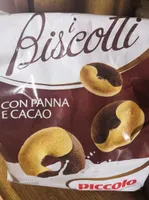 Biscotti con panna e cacao
