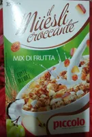 Muesli croccante mix di frutta