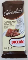 CIOCCOLATO AL LATTE ripieno di crema al caffè