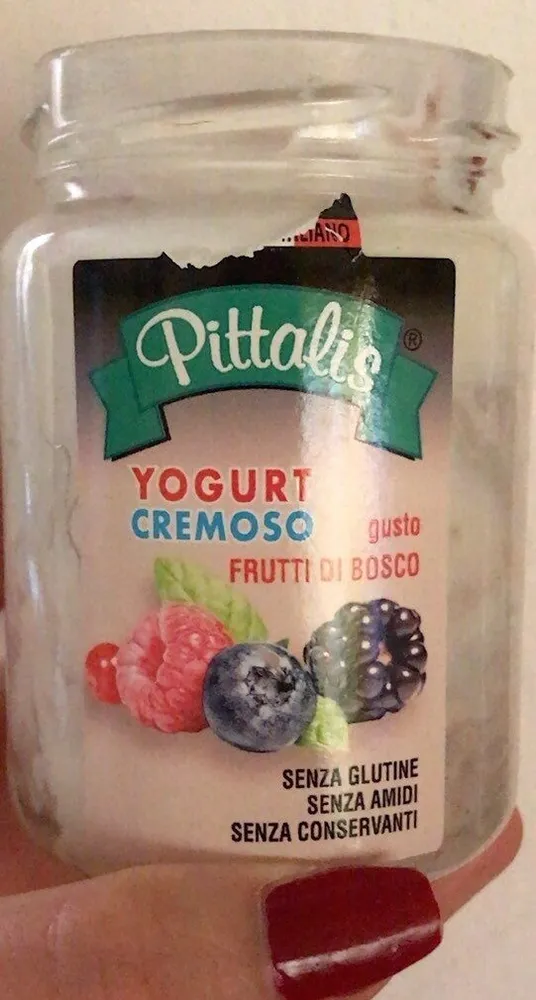 Yogurt cremoso frutti di bosco