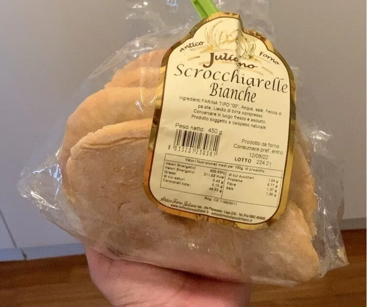 Scrocchiarelle bianche