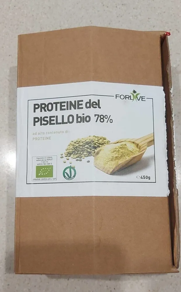Proteine del piselli BIO