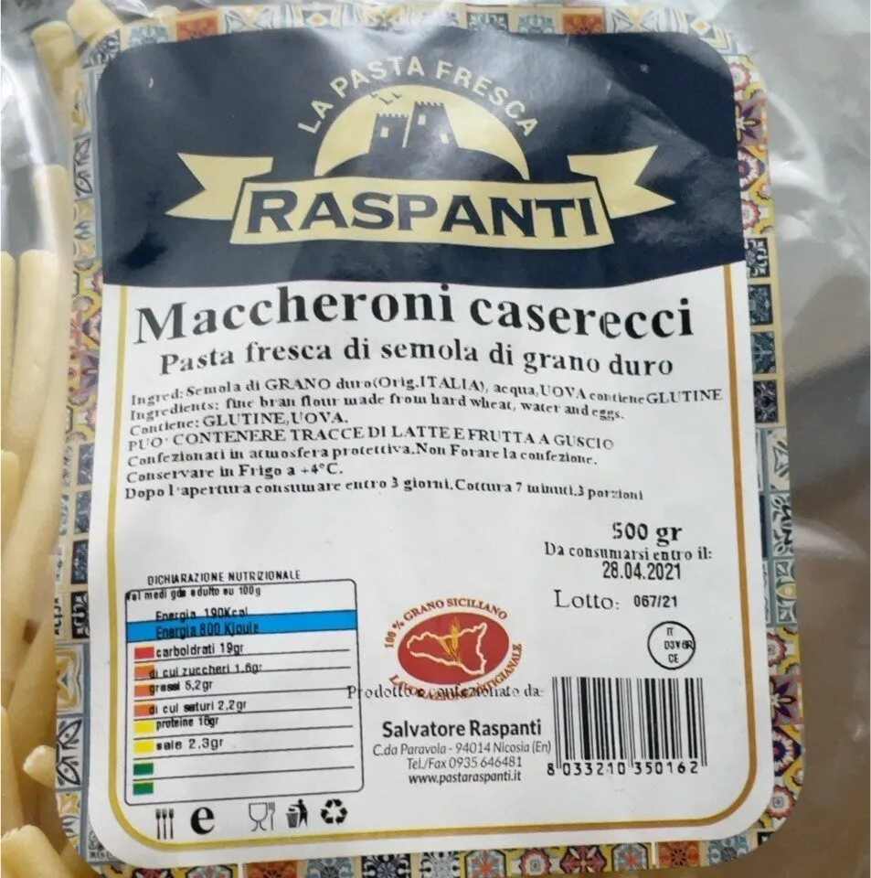 Maccheroni