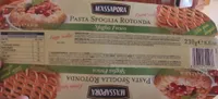 Pasta sfoglia rotonda