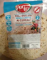 Piada sfogliata senza lievito ai cereali