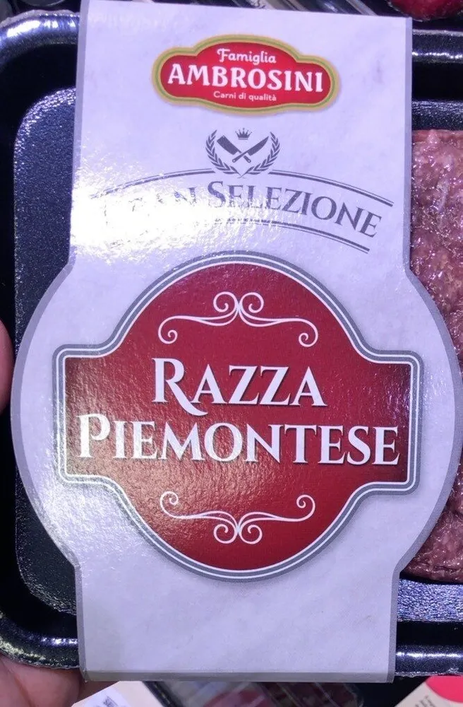 Hamburger razza piemontese