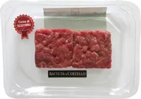 Battuta a coltello di bovino adulto scottona