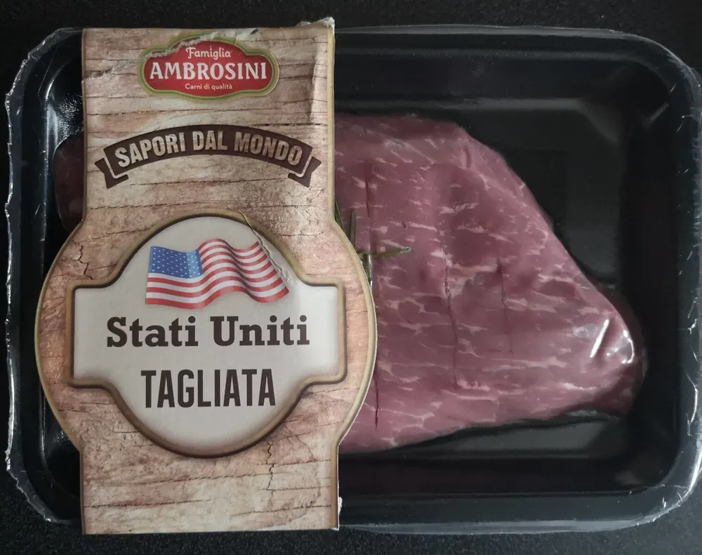 Tagliata aromatizzata black Angus 300 g