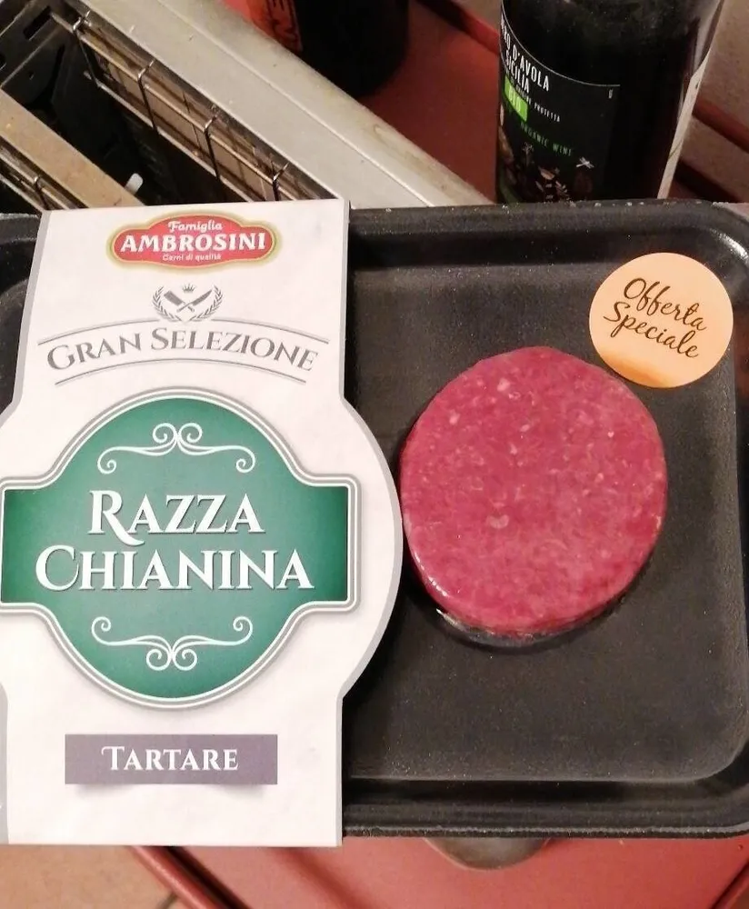 Tartare razza chianina