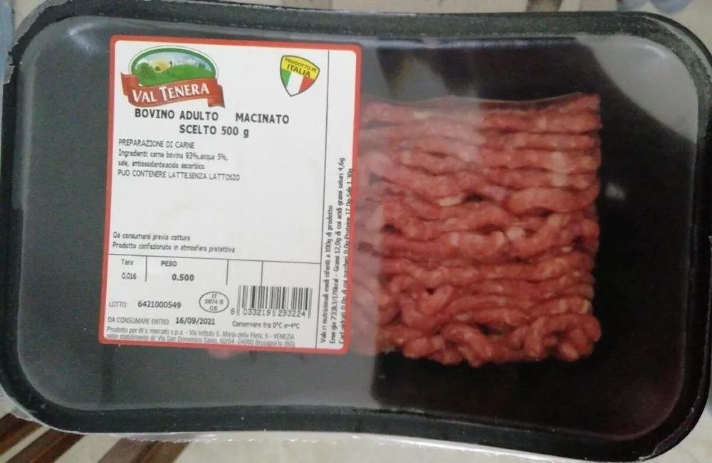 Bovino adulto macinato
