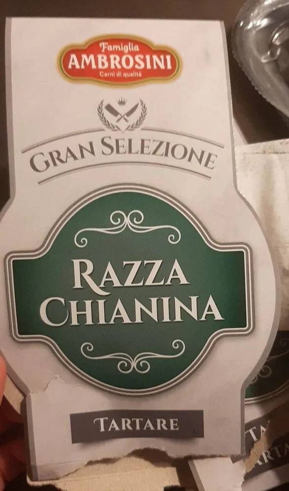 Tartare razza chianina