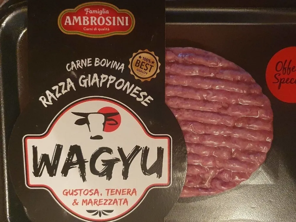 Hamburger wagyu