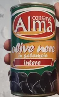Olive nere in salamoia intere