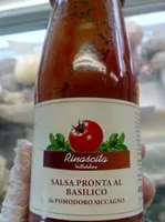 Salsa pronta al basilico con scalogno