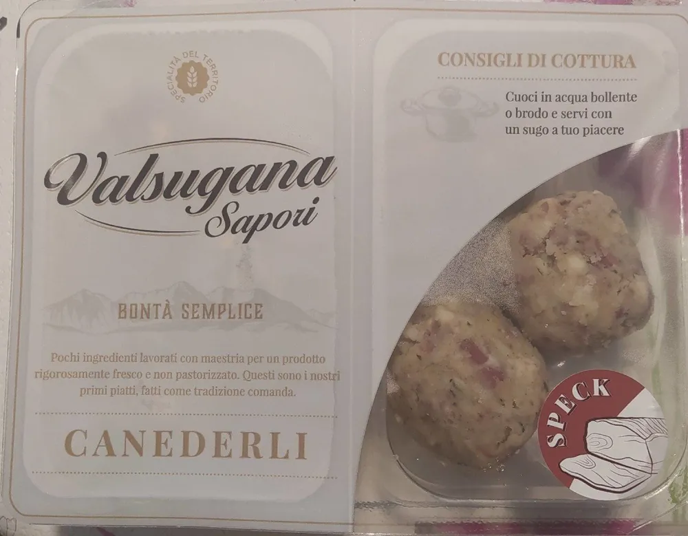 Canederli con Speck
