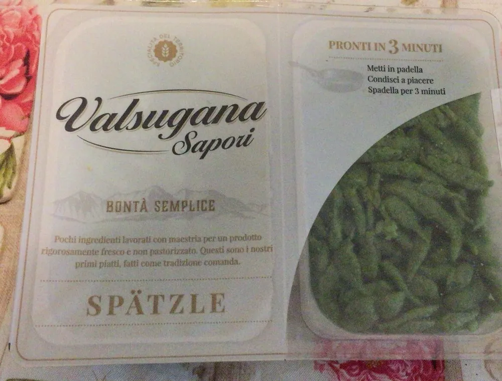 Spatzle verdi