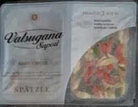 Spätzle tricolore