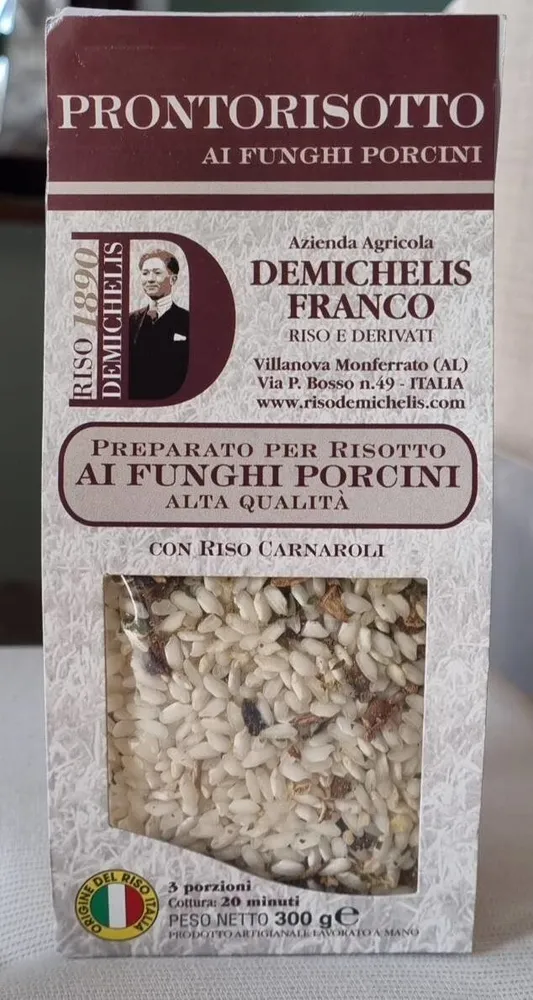 Preparato per risotto ai funghi porcini