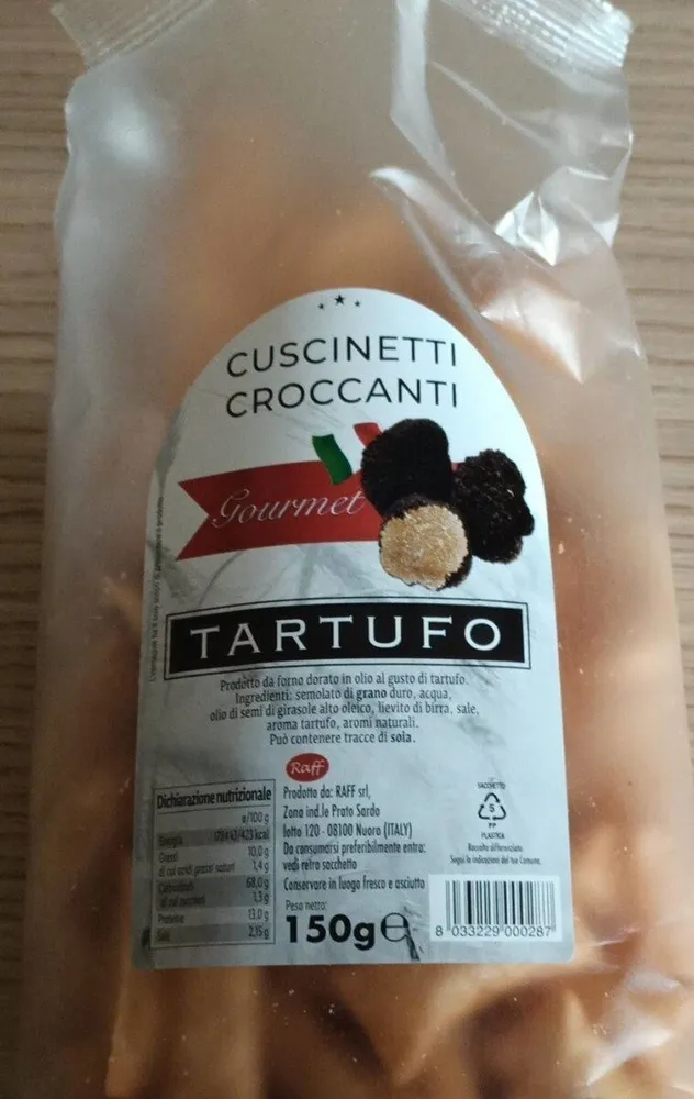 Cuscinetti croccanti al tartufo