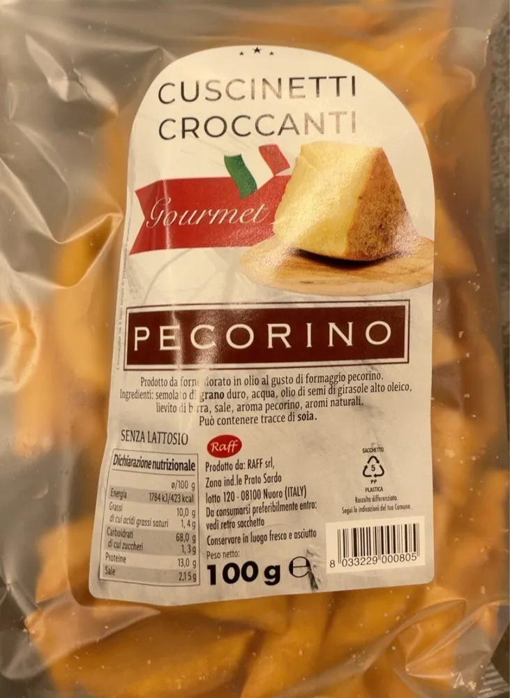 Cuscinetti croccanti pecorino