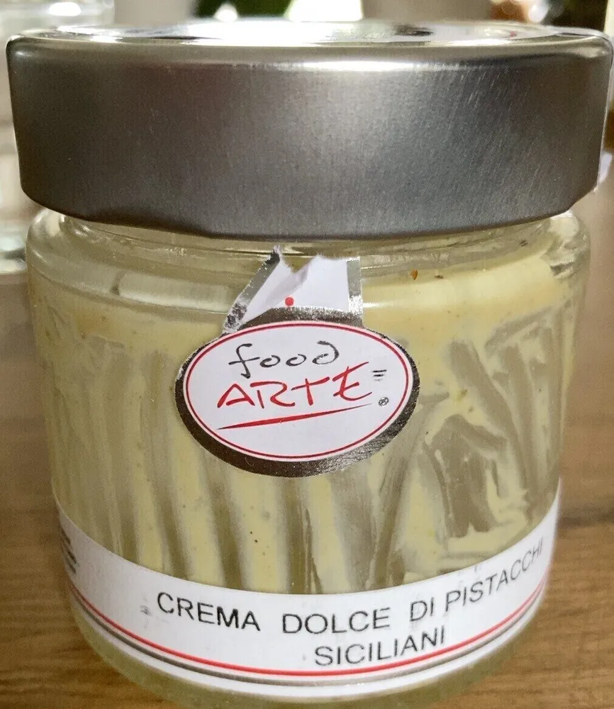 Crema dolce di pistacchi siciliani