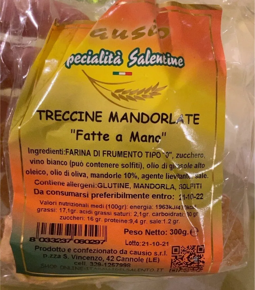 Treccine mandorlate