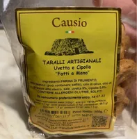 Taralli artigianali uvetta e cipolla