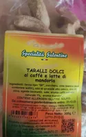 Taralli Dolci al caffè e latte di mandorla