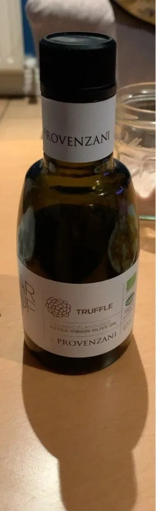 Truffle flavoured extra virgin olive oil