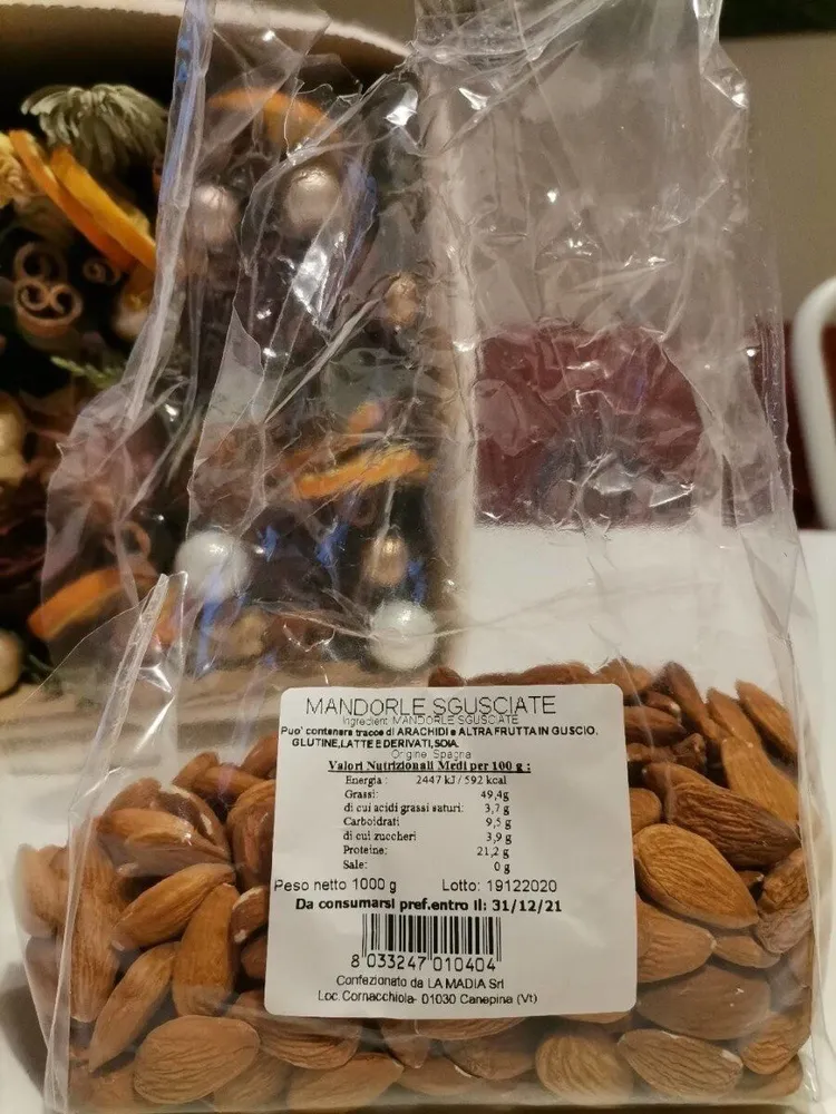 Mandorle sgusciate
