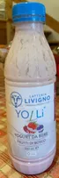 Yogurt da bere frutti di bosco