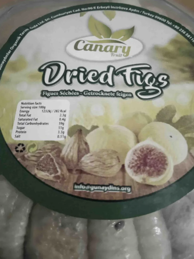 Dried figs