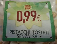 Pistacchi tostati senza sale