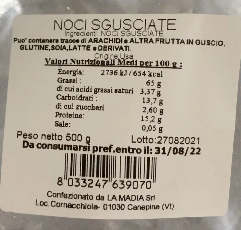 Noci sgusciate