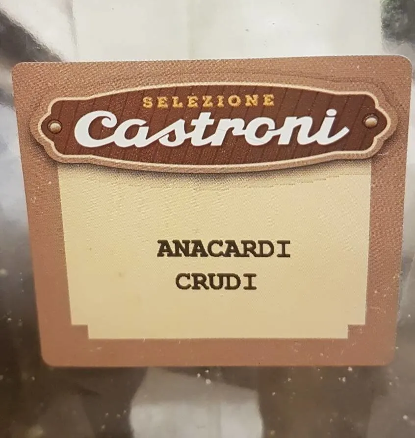 Anacardi crudi