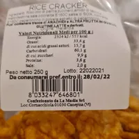 Rice cracker