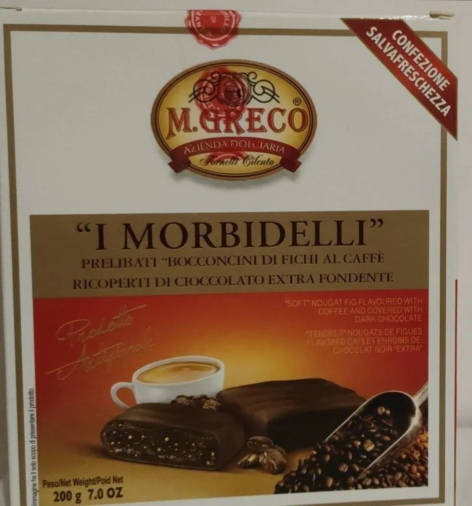 I morbidelli Fichi al caffè ricoperti di cioccolato fondente