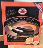Scorzette di arancia ric. di cioccolato