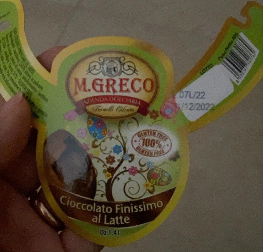 Uovo cioccolato