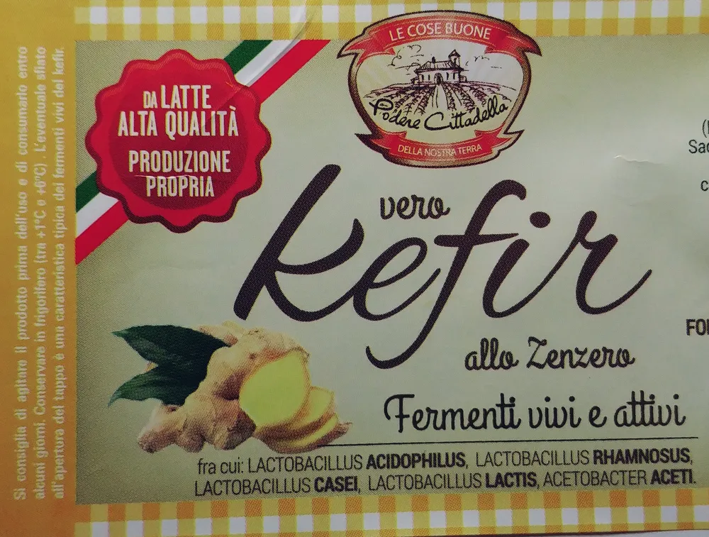 Kefir allo zenzero