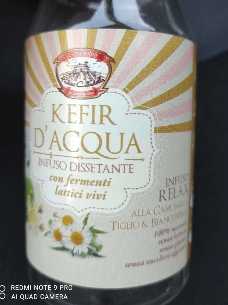Kefir d'acqua - infuso relax
