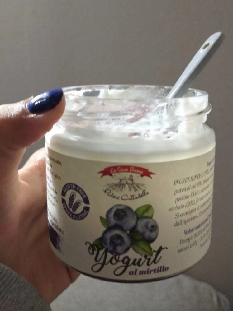 Le cose buone yogurt al mirtillo
