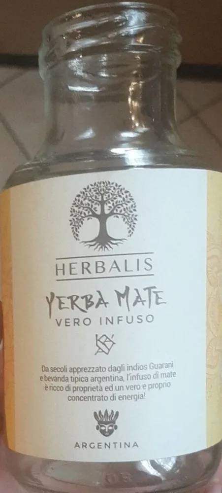 Yerba Mate vero infuso
