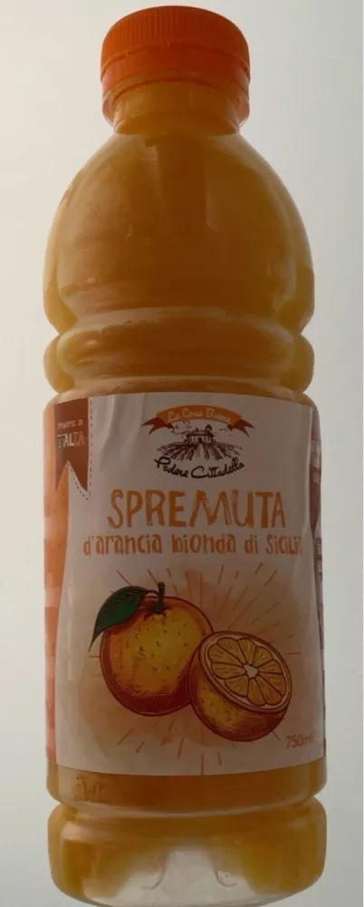 Spremuta d’arancia bionda di Sicilia