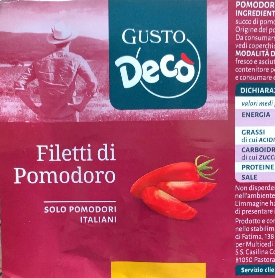 Filetti di pomodoro