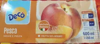 Pesca succo e polpa