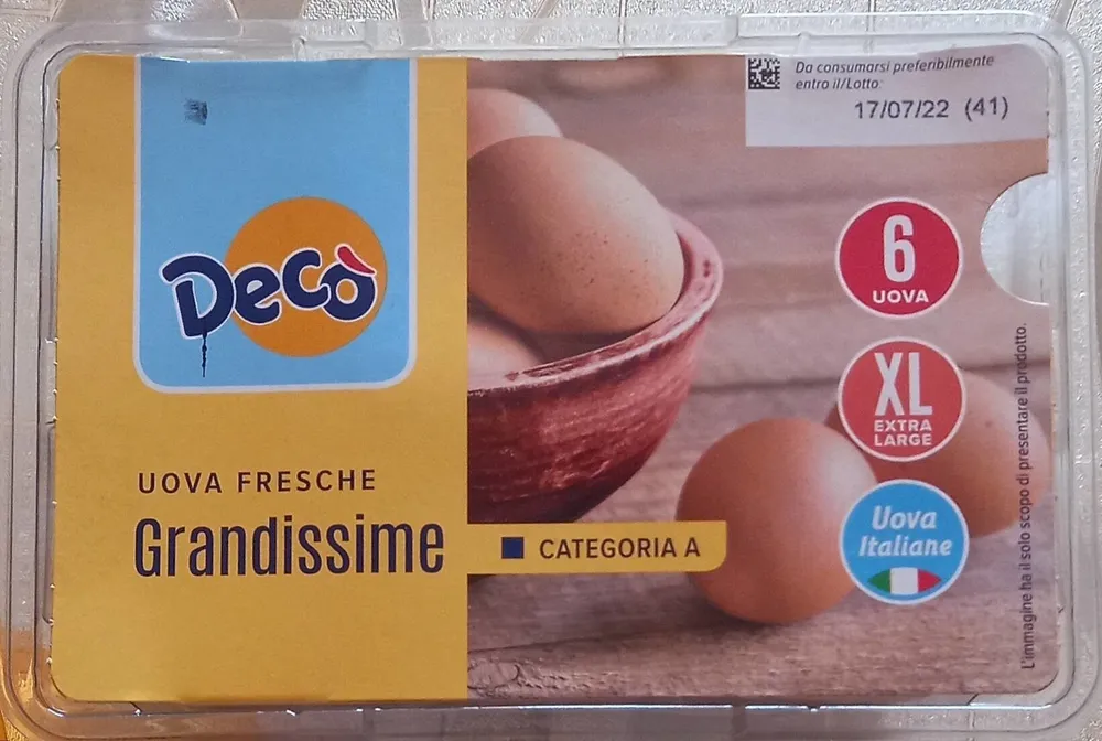 Uova Fresche Grandissime