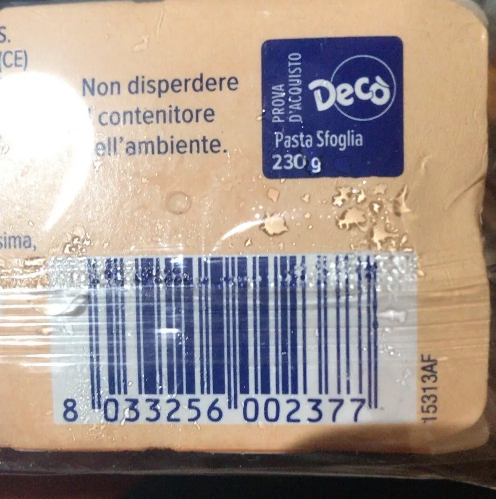 Pasta sfoglia