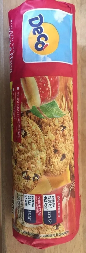Biscottes de céréales et fruits