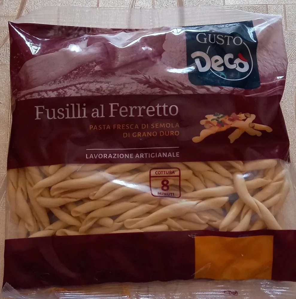 Fusilli Pasta Fresca
